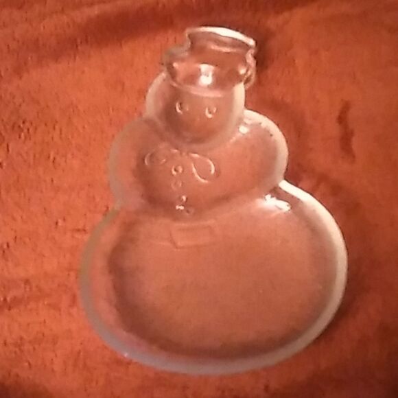 Snowman Plate  - Picture 1 of 2